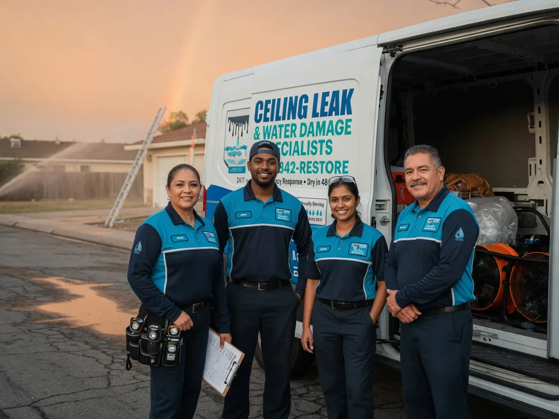 Ceiling Leak Cleanup company in Mckinney, TX